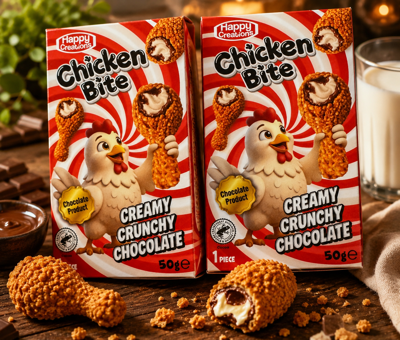 Chicken bite 1u € 3,10
