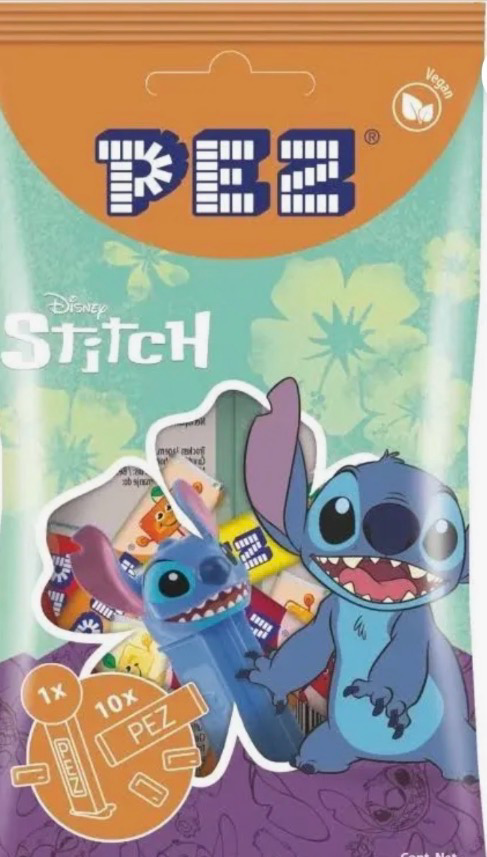 Distributeur de bonbon PEZ Stitch avec ses 10 recharges 1u € 4,80