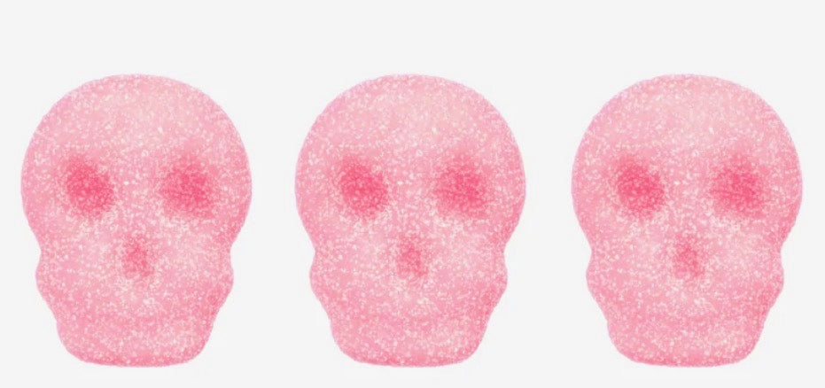 Strawberry Skulls sucré 100g € 2,99