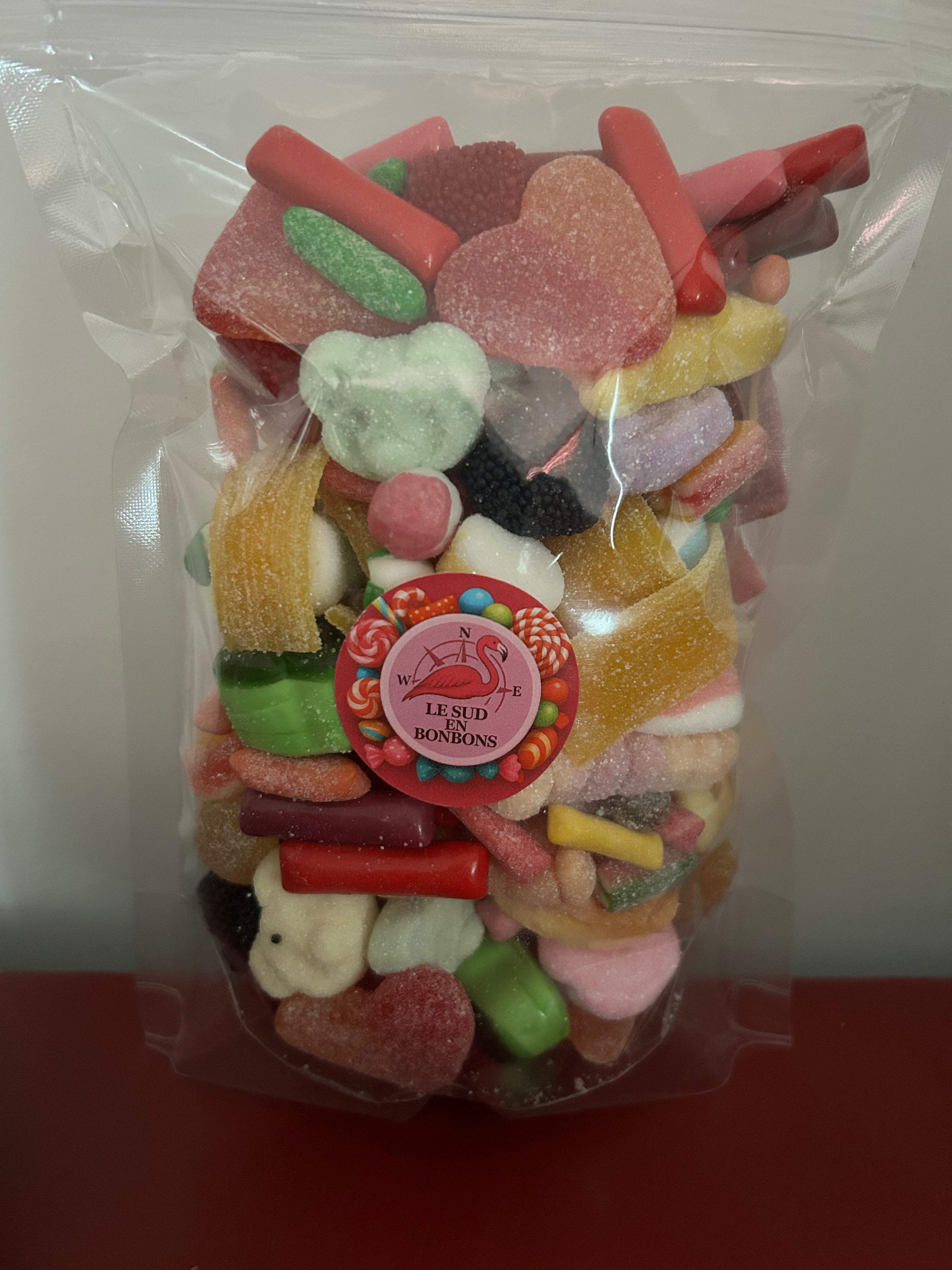 Pack mélange lisse/sucré de 600g € 12,50