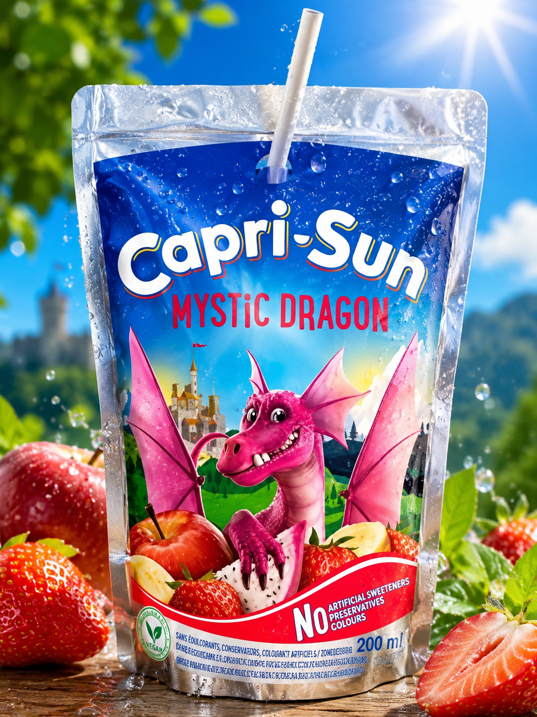 Capri-sun Mystic dragon 1u €1,10