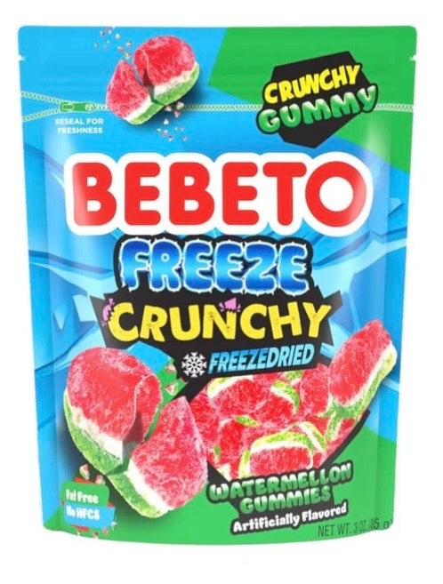 Bebeto freeze crunchy pastèque le sachet € 2,50