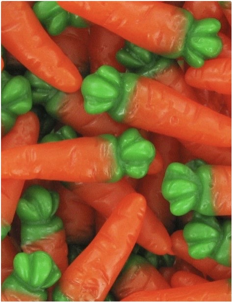 Carottes lisses 100g  € 1,60