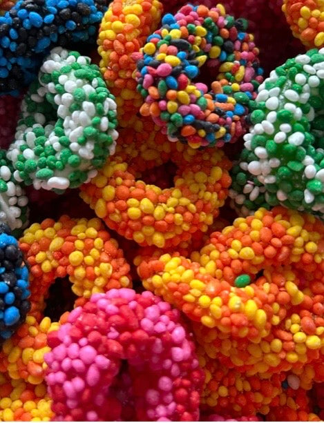 Donuts perlés 100g  € 2,10