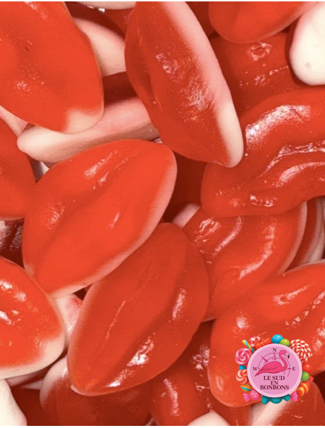 Lèvres fraise Lisses 100g  € 1,60