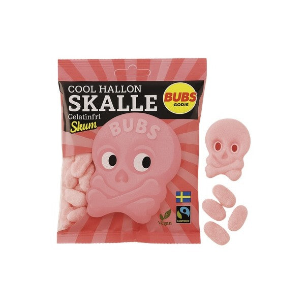 Bubs mini Skalle Guimauve 100g  € 2,99