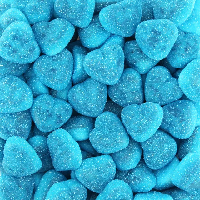 Coeurs Framboise fourrés 100g  € 1,40